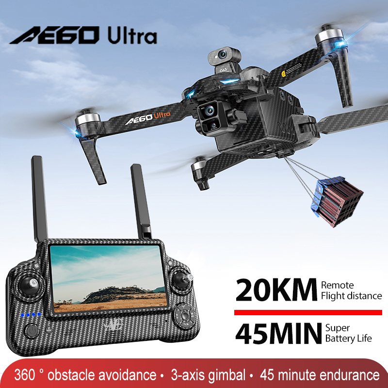 Home Security Cameras Outdoor - AE60 GPS Drone Professional 8K Camera