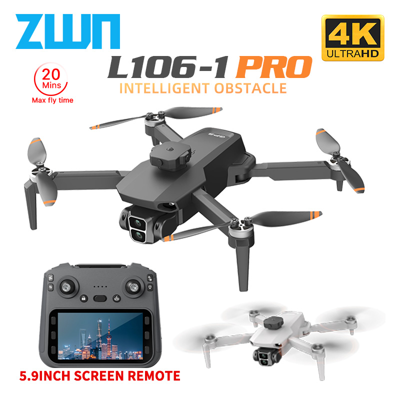 Home Security Cameras Outdoor - L106-1PRO GPS Professional Drone With 4K