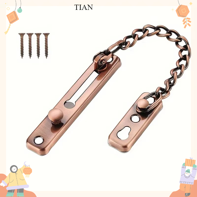 Door Chain Guard - Stainless Steel Keys Are Hotlink-proof,Door Chain