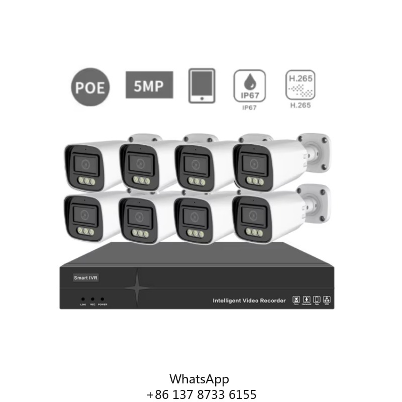 Home Security Systems With Cameras - 5MP 4CH 8CH Home Cctv Security