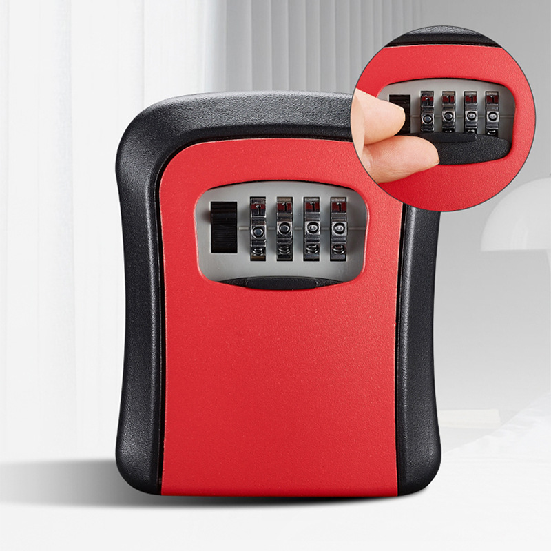 Wall Mount Key Lock Box 4 Digi - Home Security Key Box recension och pris