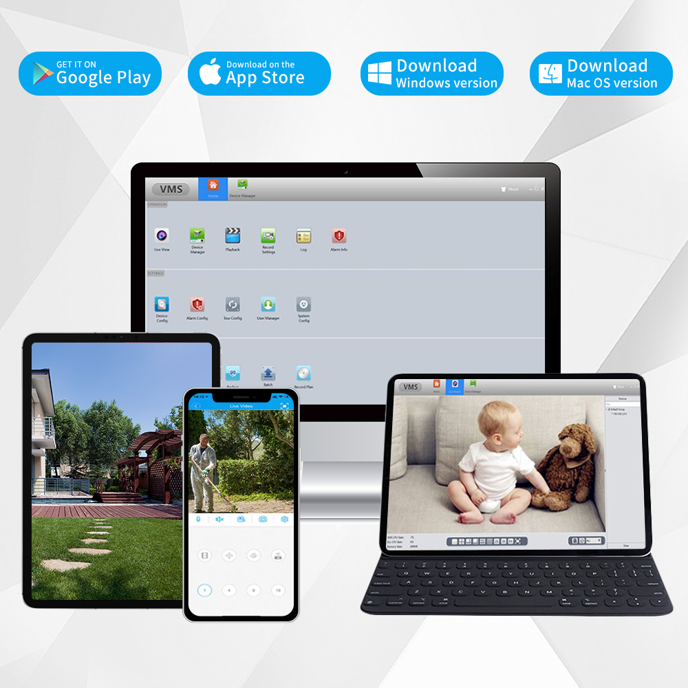 4K Security Camera System kit  - Home Security Systems With Cameras recension och pris