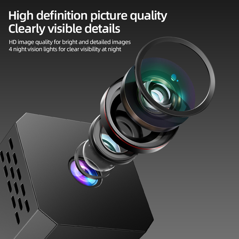 4K HD WiFi Security Camera for - Home Security Lidar recension och pris