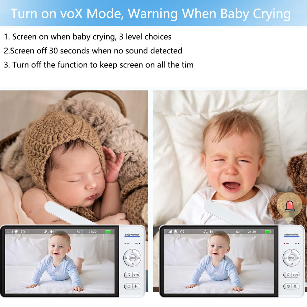 7.0 Inch Screen Baby Monitor 5 - Home Security Uk recension och pris