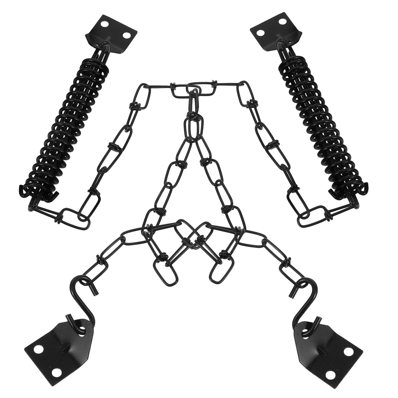 2Set Stainless Steel Windproof - Door Chain Guard recension och pris