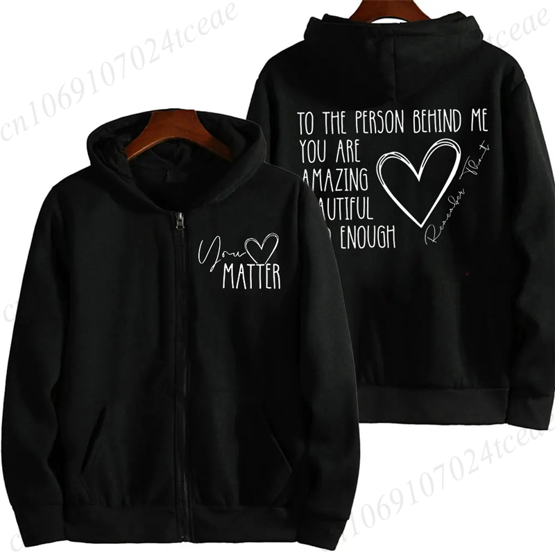 Dear Person Behind Me Zip Up S - Home Security Companies Near Me recension och pris