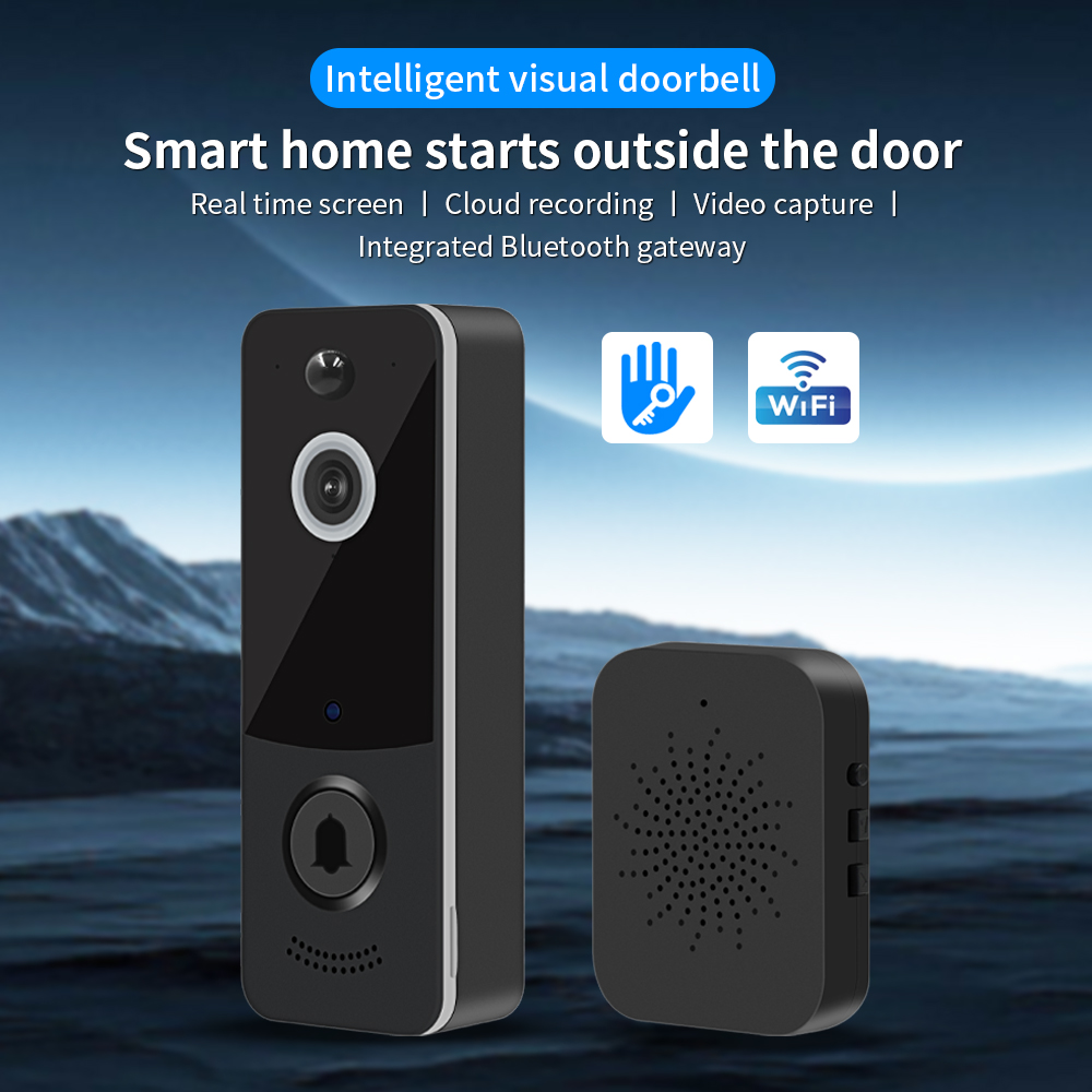 1080P WIFI Video Doorbell TTLO - Home Security Lidar recension och pris