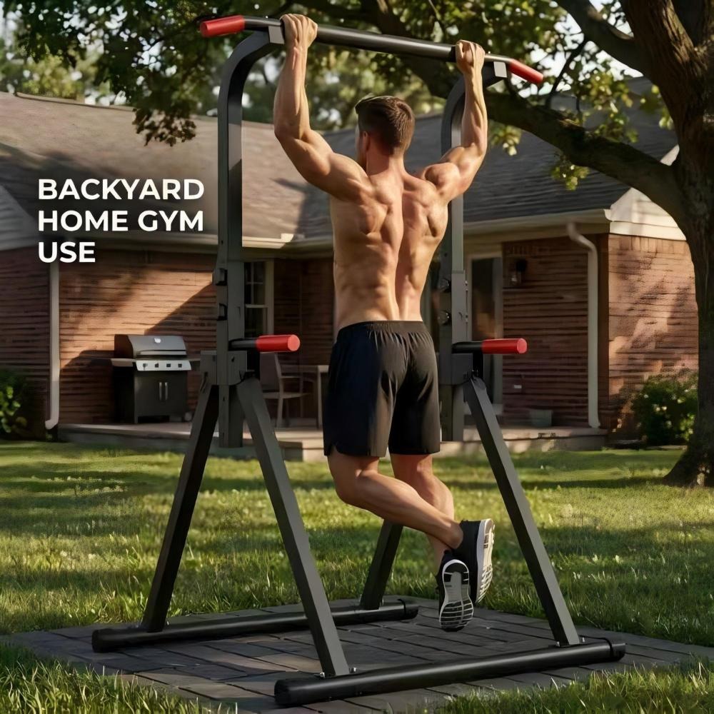 Foldable Standing Power Tower  - Home Security Training recension och pris