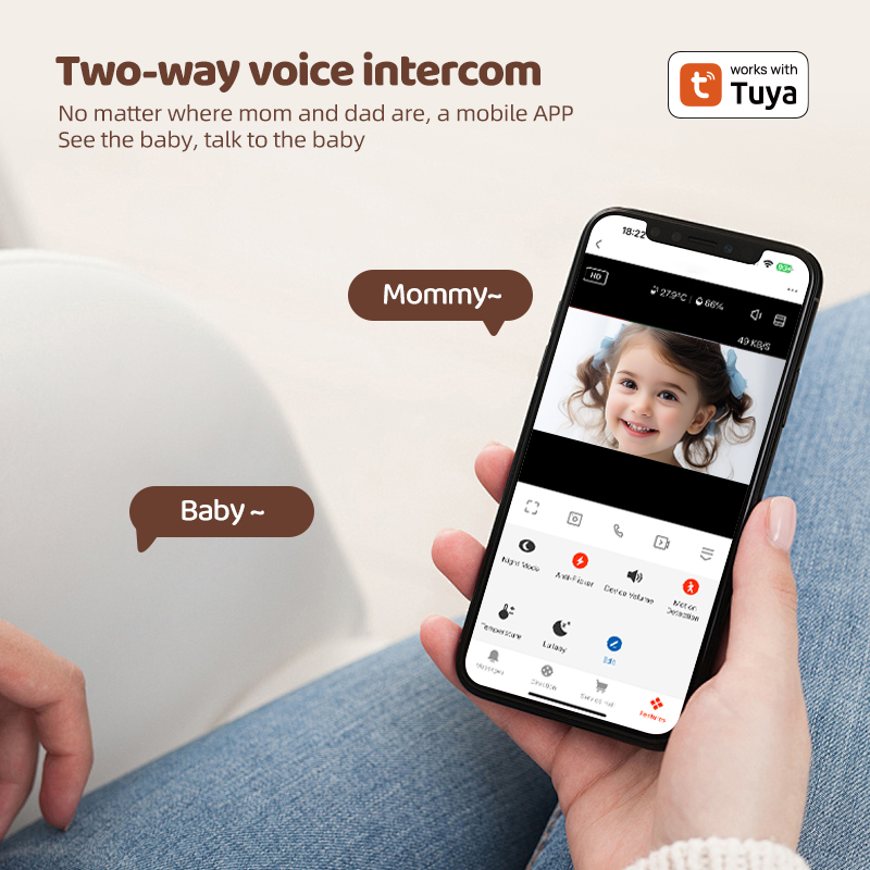 Baby Monitor Graffiti APPWiFi  - Home Security Uk recension och pris