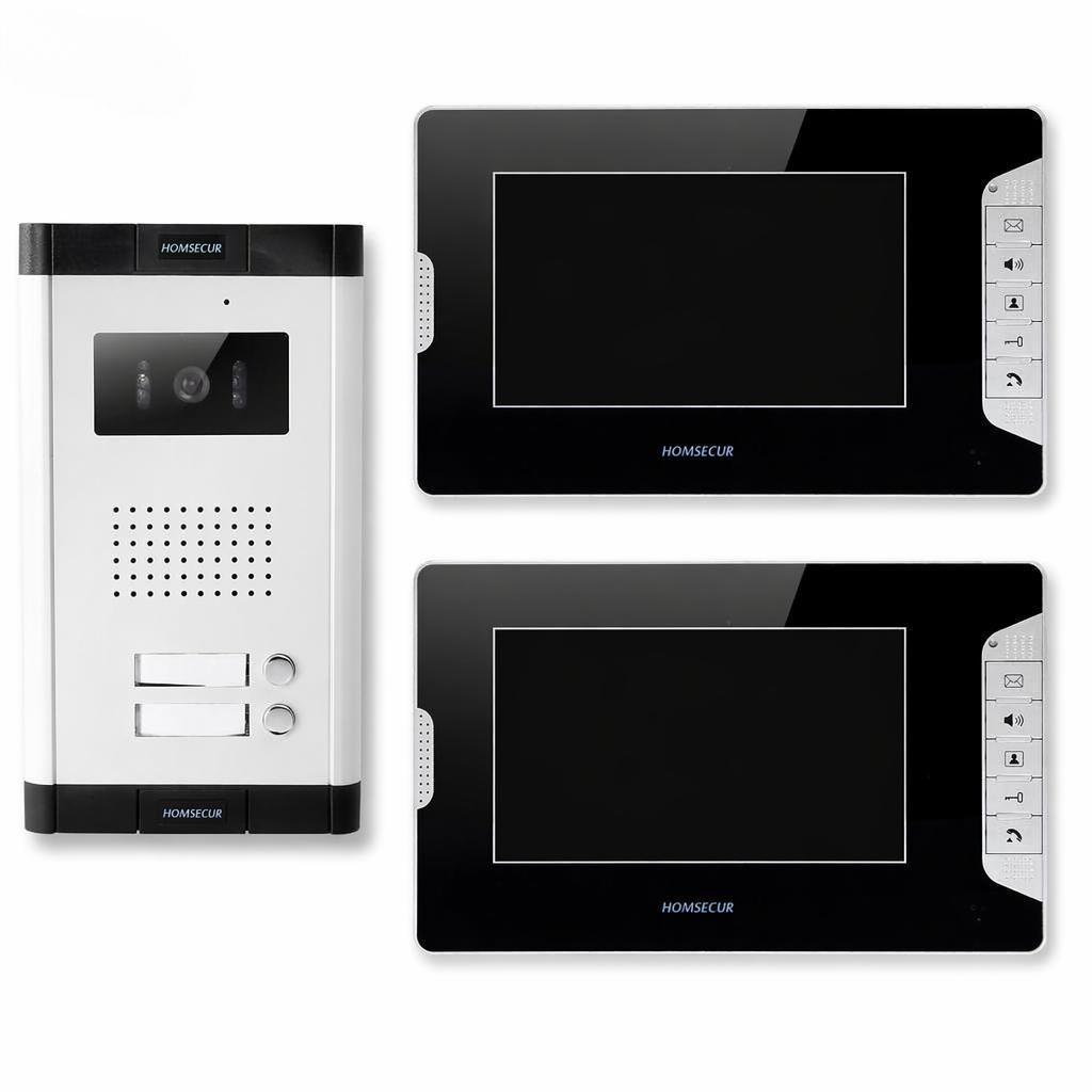 4 Wire 2 Family Video Door Pho - Home Security Systems With Cameras recension och pris