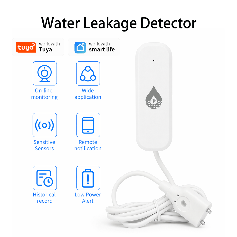 YFK WiFi/Zigbee Water Leakage  - Home Security Devices recension och pris