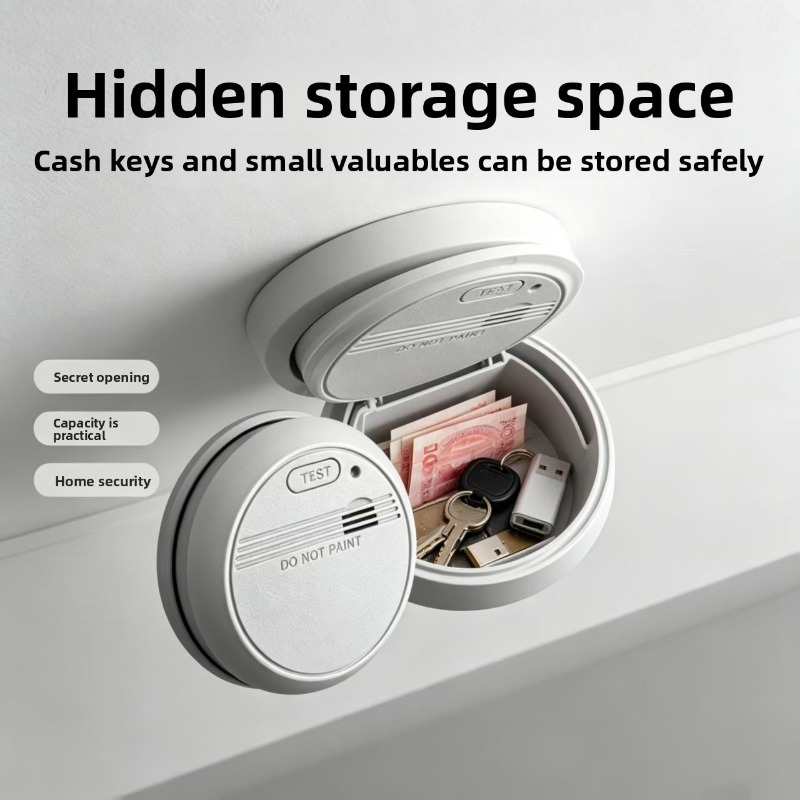 Realistic Simulated Smoke Dete - Home Security Key Box recension och pris
