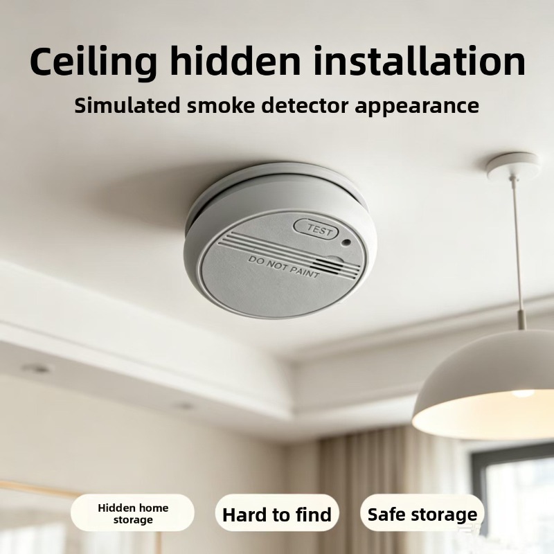 Realistic Simulated Smoke Dete - Home Security Key Box recension och pris