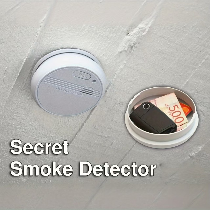 Realistic Simulated Smoke Dete - Home Security Key Box recension och pris