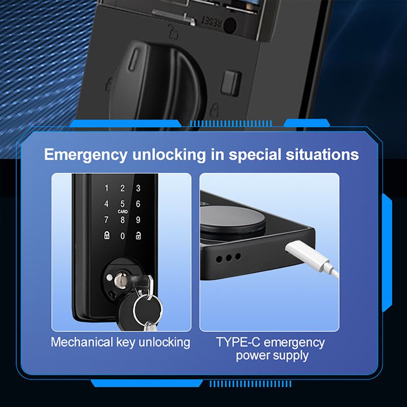 Smart Fingerprint Deadbolt Loc - Home Security Door Lock recension och pris