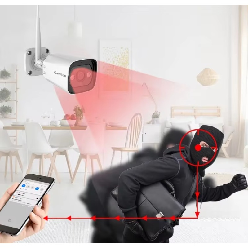 High Tech 3mp 2ch 4ch 8ch 4 Ch - Home Security Systems With Cameras recension och pris