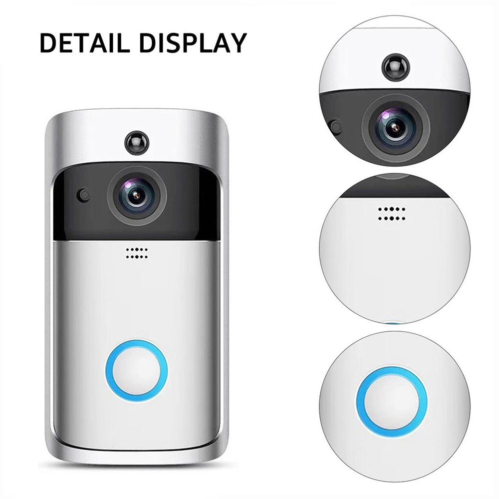 Smart V5 Video Doorbell Wirele - Home Security Uk recension och pris
