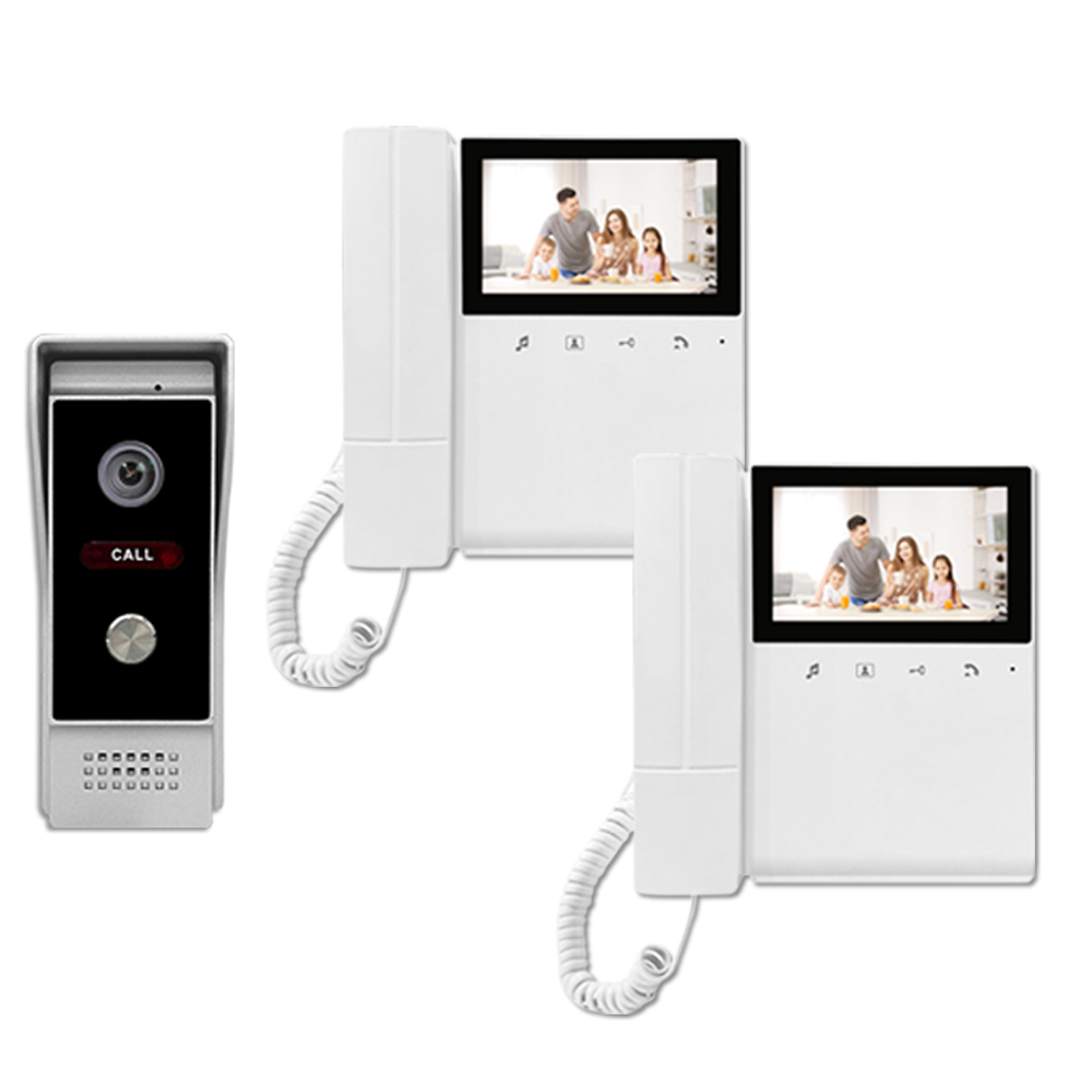4 Wire Video Building Intercom - Home Security Uk recension och pris