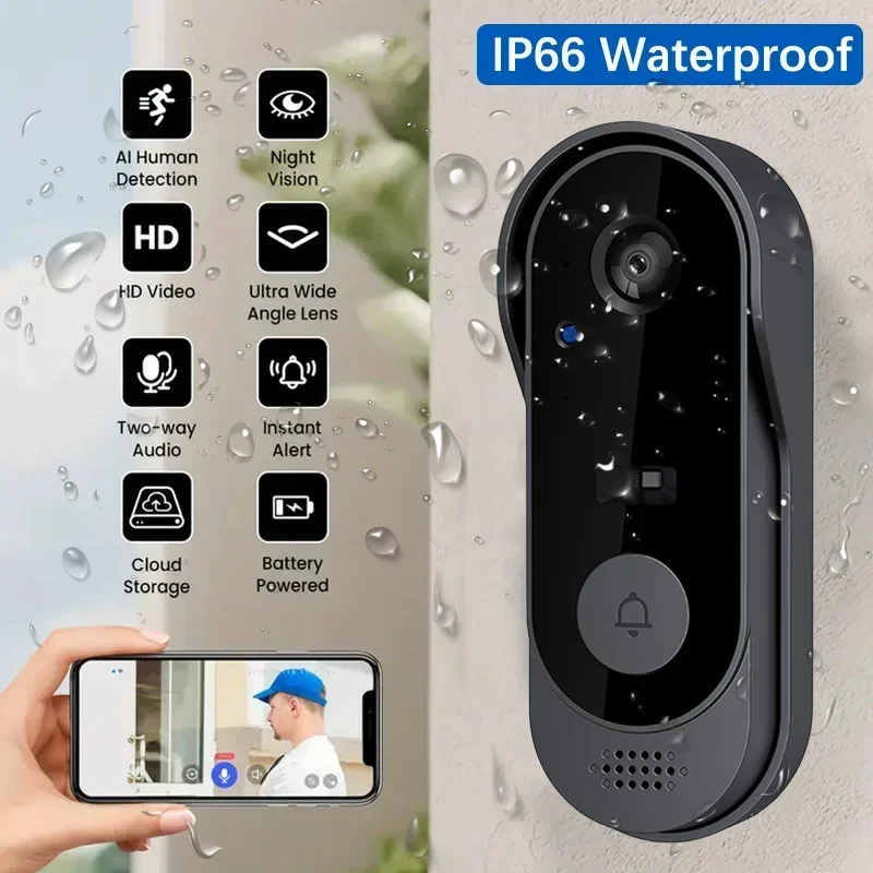 Video HD Wireless Waterproof D - Home Security Lidar recension och pris