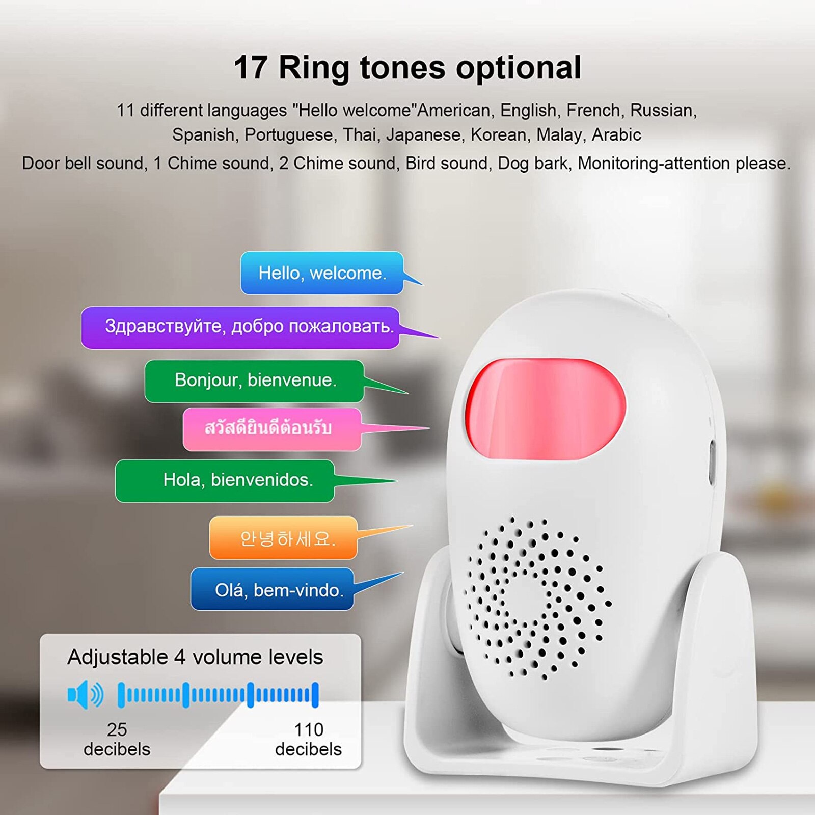 KERUI M120 Smart Motion Detect - Home Security Devices recension och pris