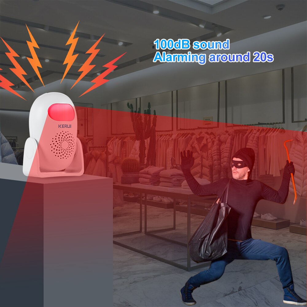 KERUI M120 Smart Motion Detect - Home Security Devices recension och pris