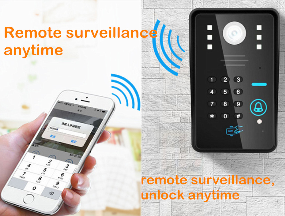 IP wifi video doorbell camera  - Home Security Uk recension och pris
