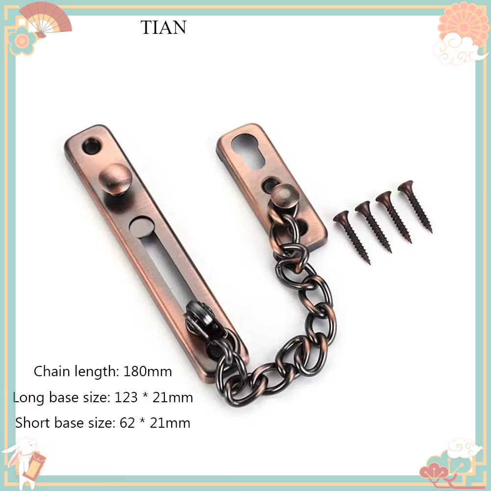 Door Chain with Lock Door Lock - Door Chain Guard recension och pris