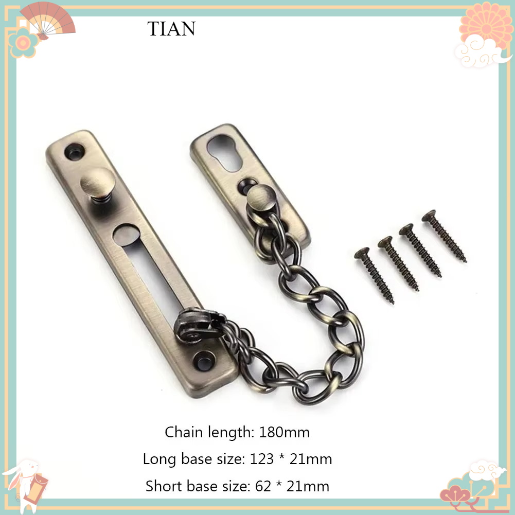 Door Chain with Lock Door Lock - Door Chain Guard recension och pris
