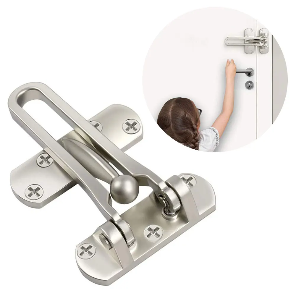 Durable Stainless Steel Anti-T - Door Chain Guard recension och pris