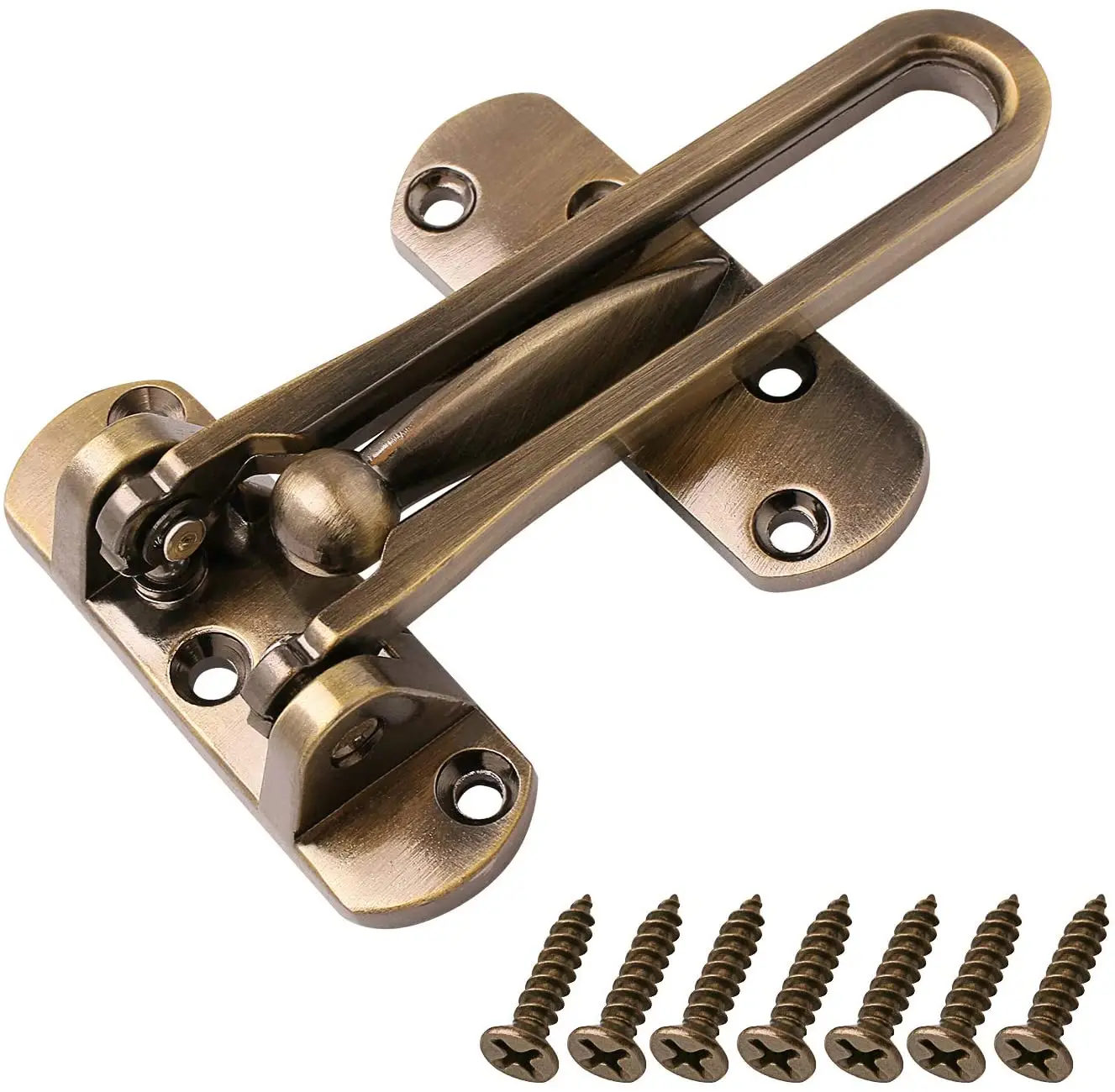 Durable Stainless Steel Anti-T - Door Chain Guard recension och pris