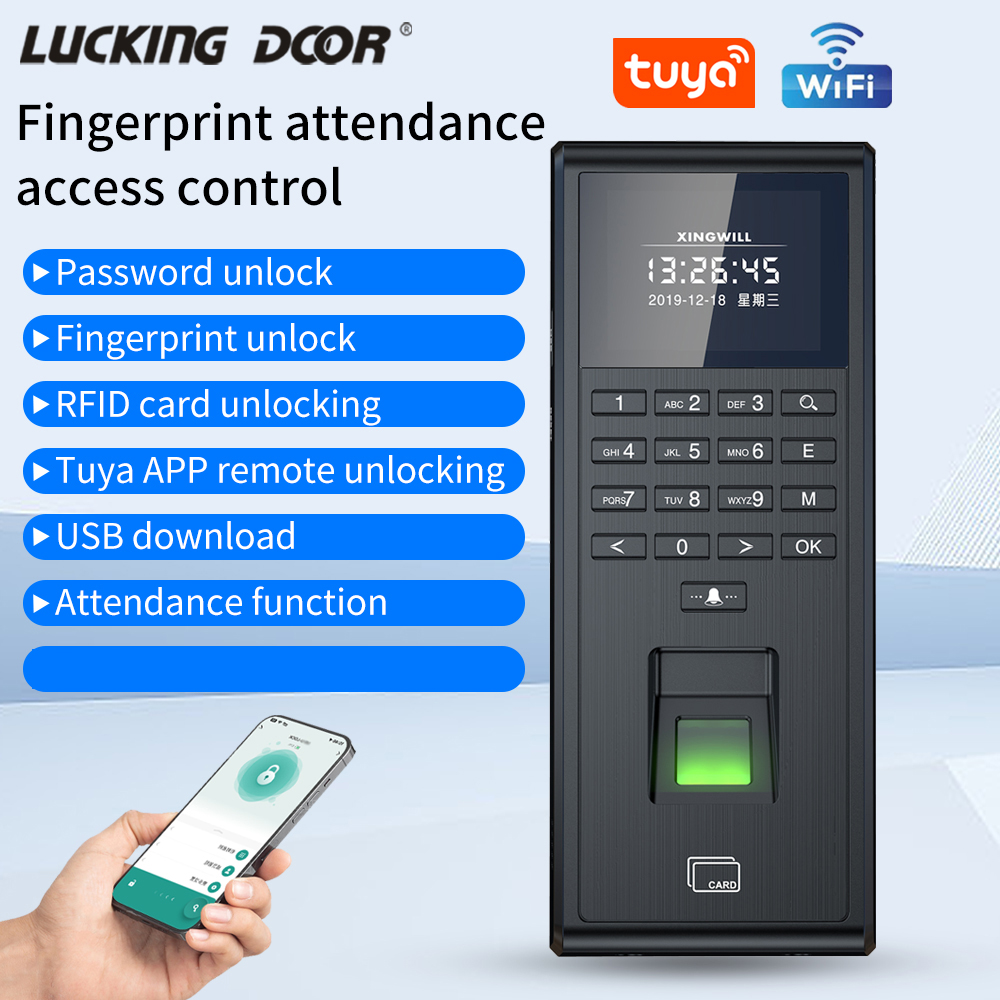 Tuya Smart Biometric Fingerpri - Home Security Door Lock recension och pris
