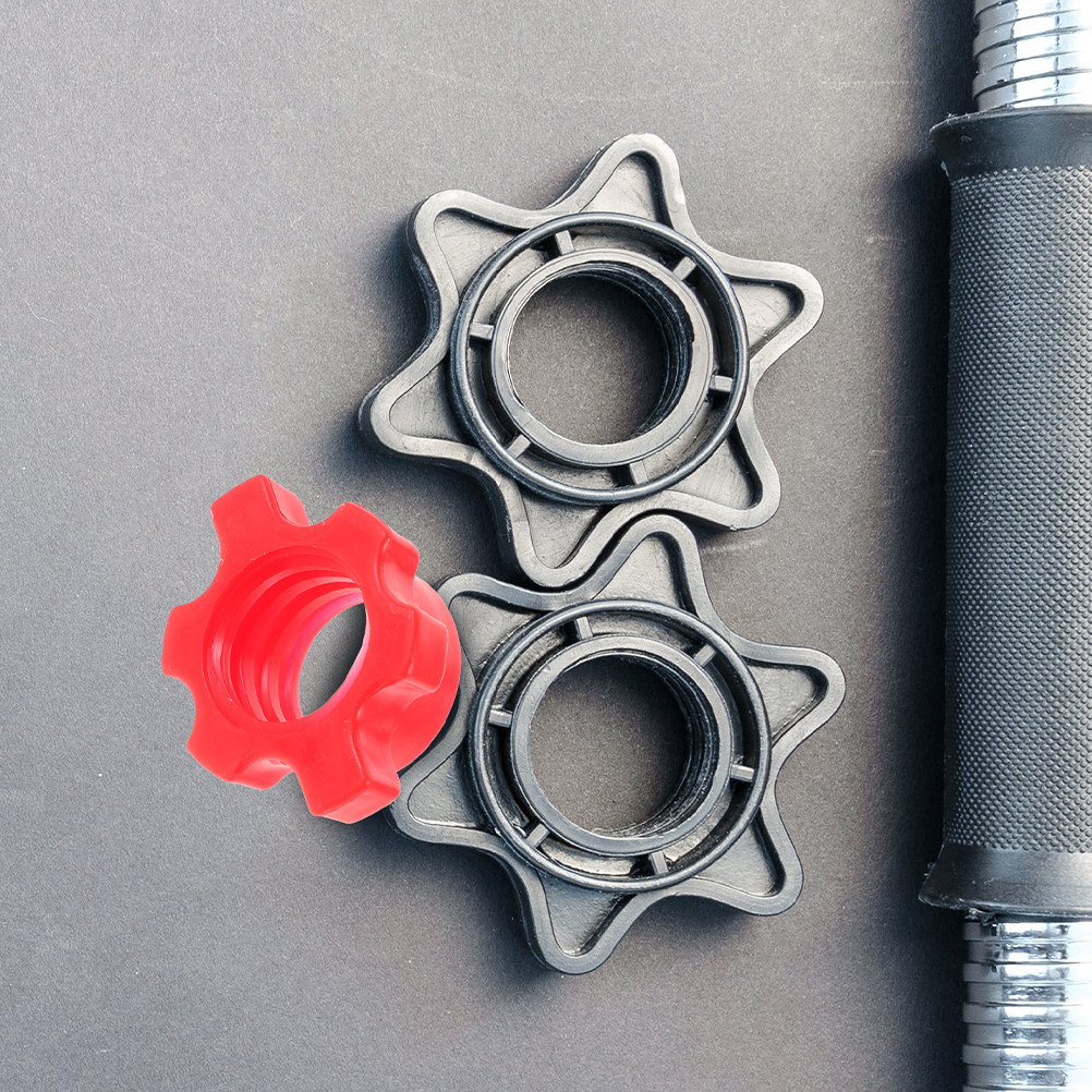 4Pcs Barbell Nut Accessories D - Home Security Training recension och pris