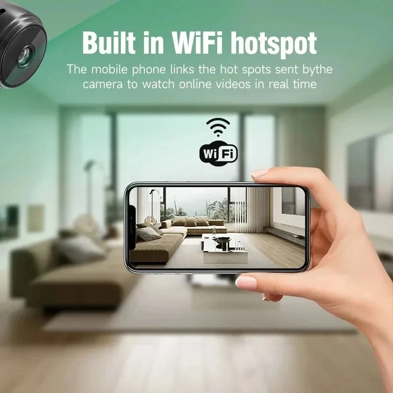 A9 Mini Camera WiFi Wireless M - Home Security Lidar recension och pris