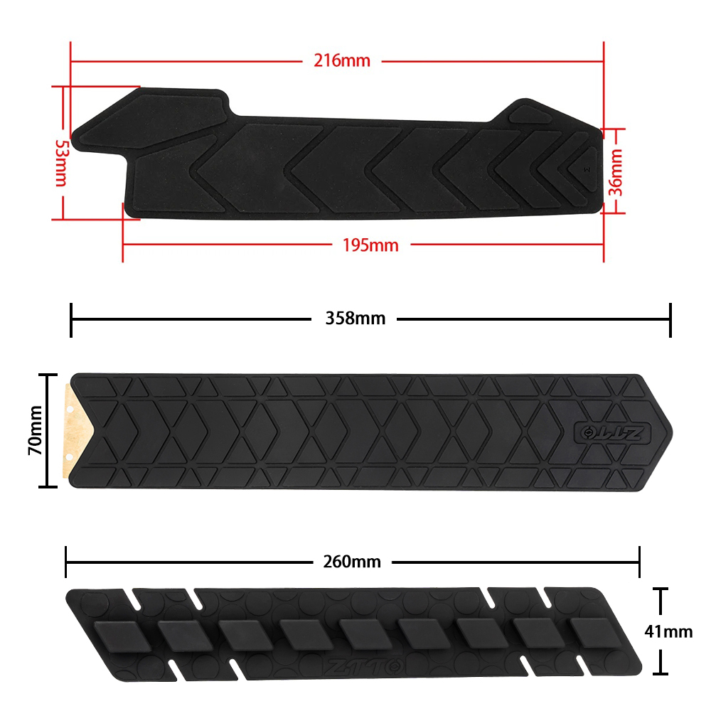 ZTTO MTB Road Bike Frame Prote - Door Chain Guard recension och pris