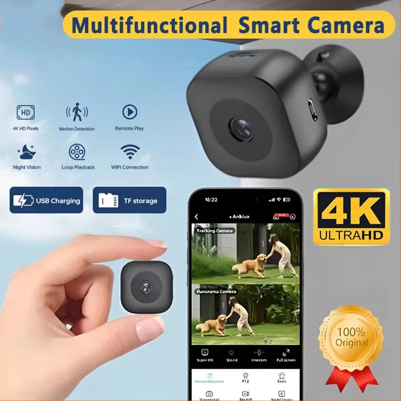 Lenovo Smart 4K HD Mini Camera - Home Security Lidar recension och pris
