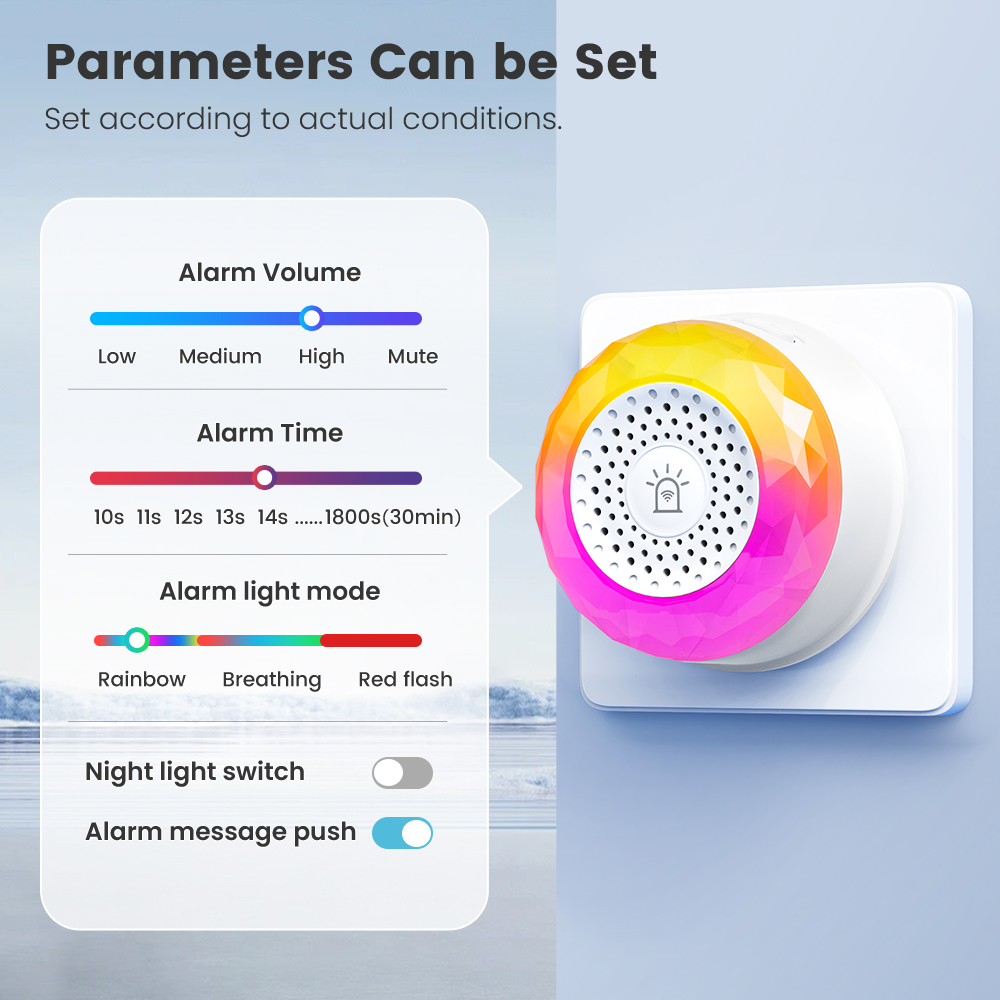 Tuya Wifi Smart Siren for Home - Home Security Uk recension och pris