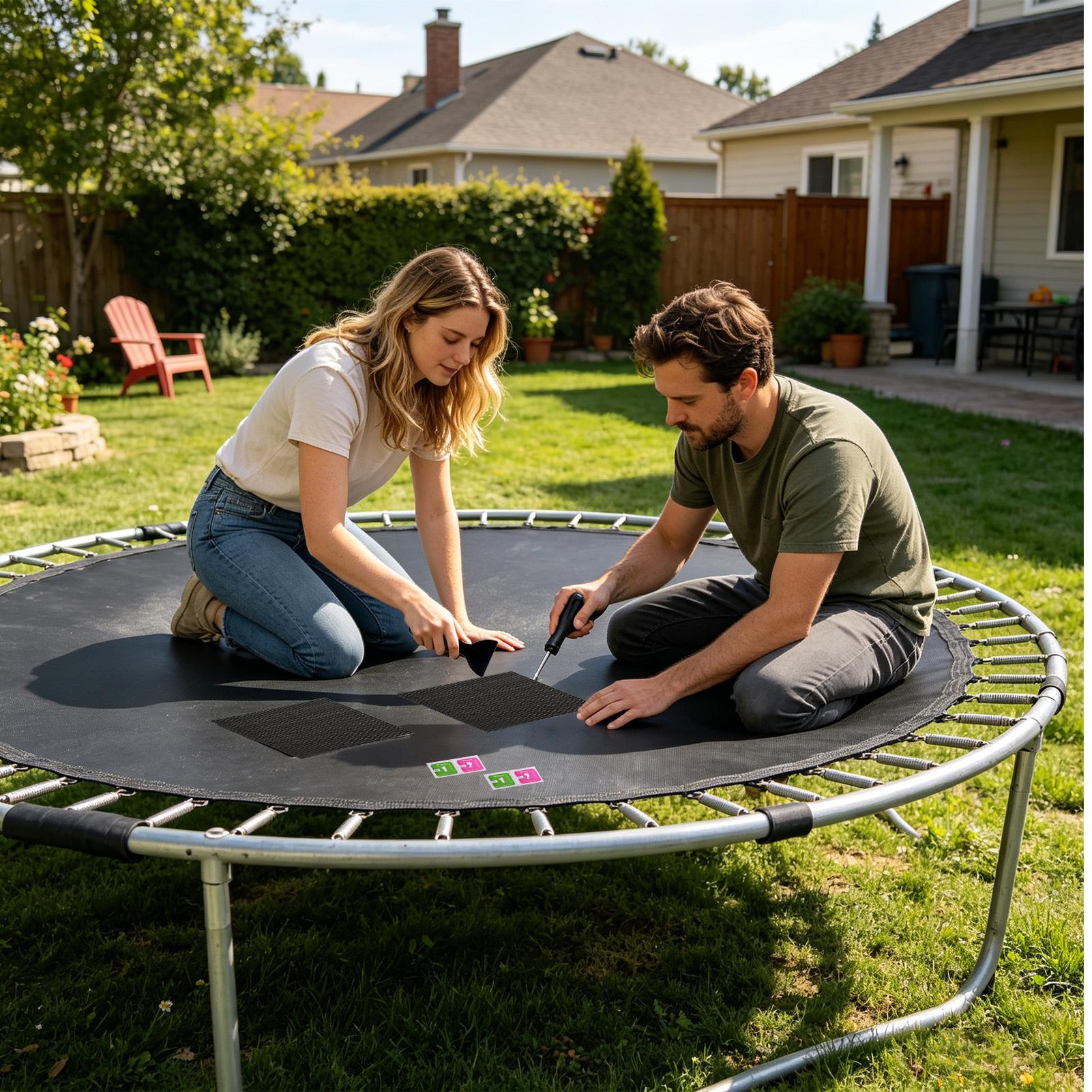 Trampoline Patch Repair Kit Cu - Home Security Training recension och pris
