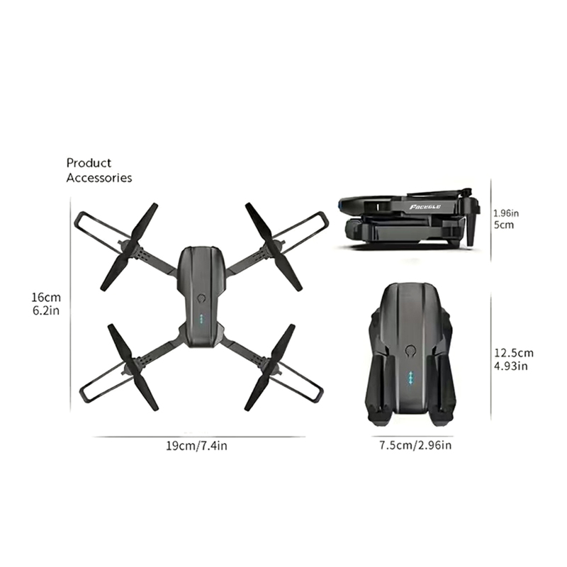 FACEGLE UAV E99 Nova RC Drone  - Home Security Cameras Outdoor recension och pris
