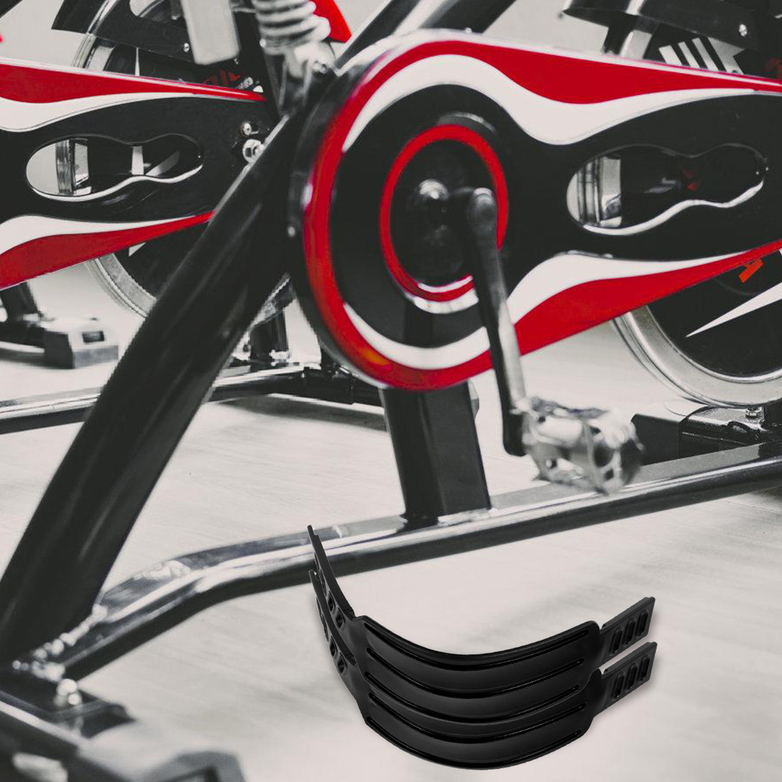 2Pcs Adjustable Gym Pedal Stra - Home Security Training recension och pris