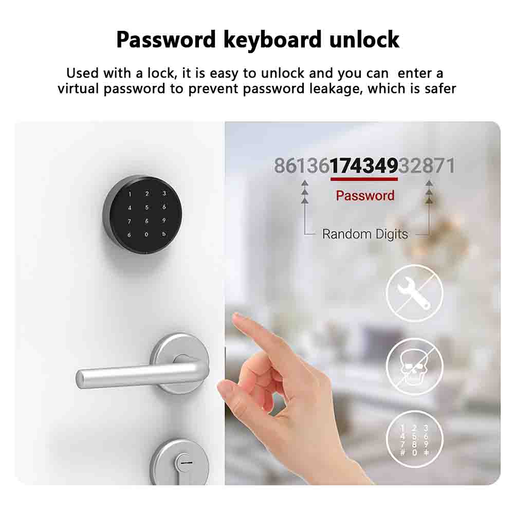 CDOK A1Pro Tuya Bluetooth Smar - Home Security Door Lock recension och pris