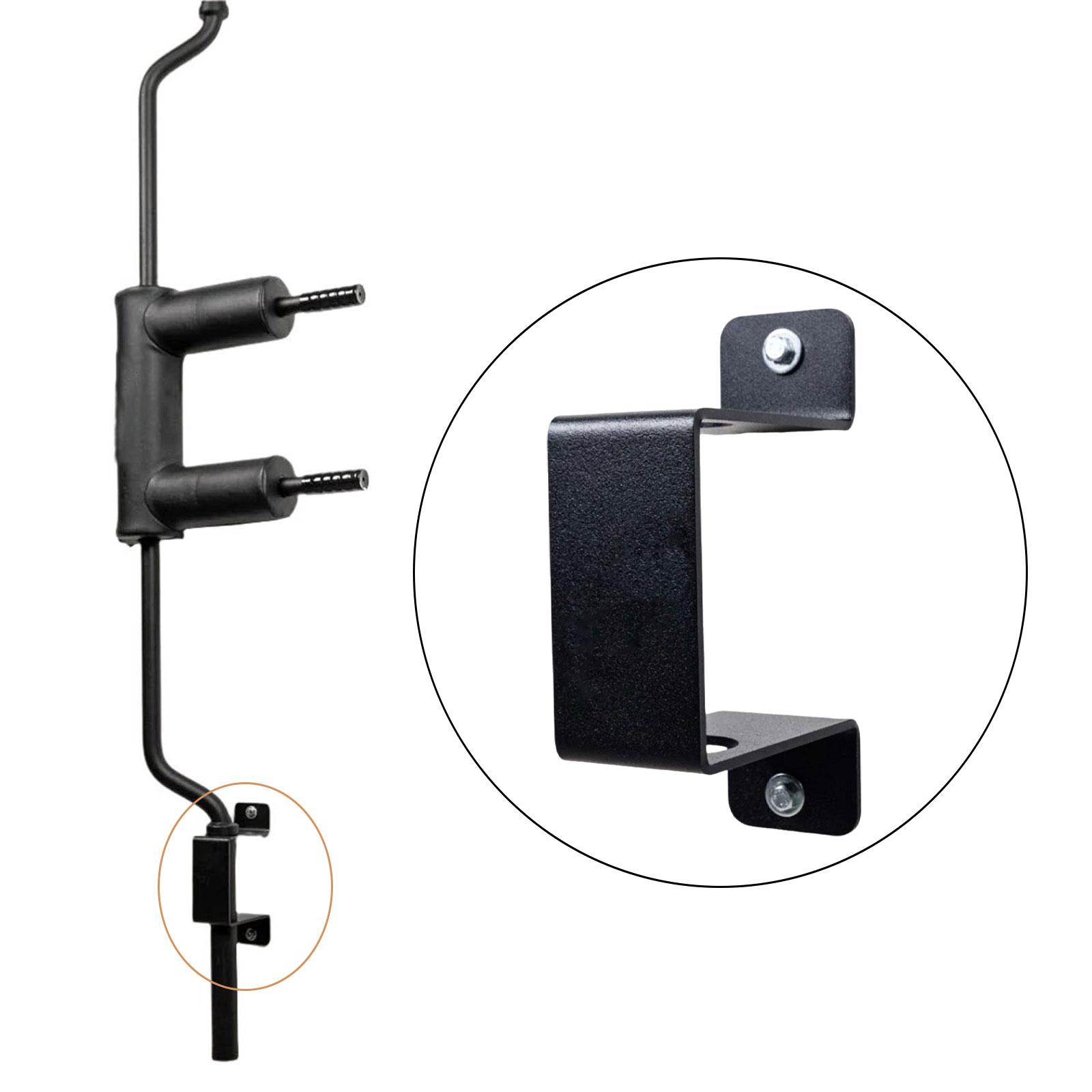 Barbell Bar Wall Rack Steel Co - Home Security Training recension och pris