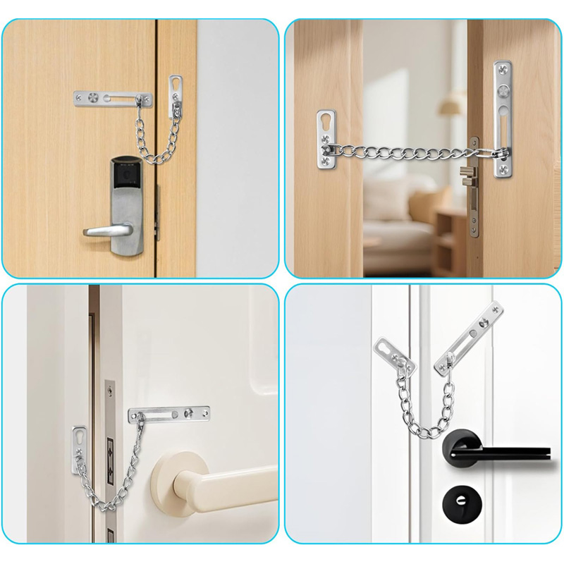 Stainless Steel Door Chain Loc - Door Chain Guard recension och pris