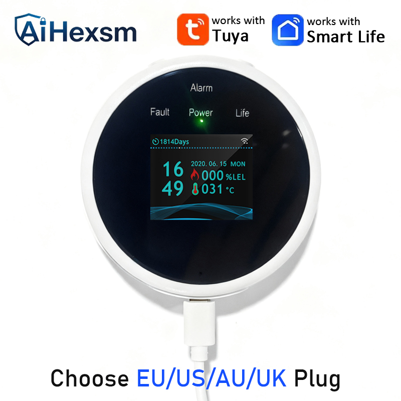 Hot EU/US/AU/UK Plug Safety Sm - Home Security Uk recension och pris