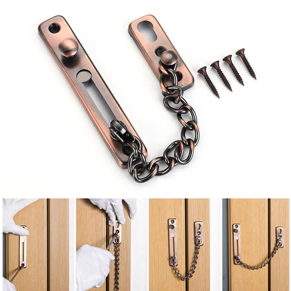 Door Chain with Lock Door Lock - Door Chain Guard recension och pris