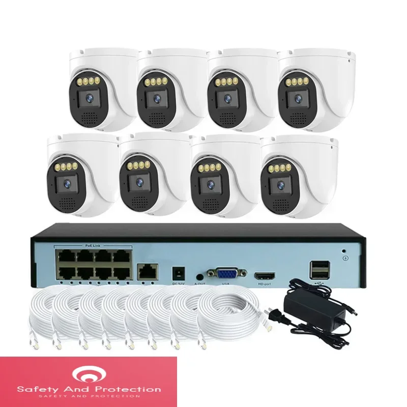 Metal Turret Dome 8 Channels K - Home Security Systems With Cameras recension och pris