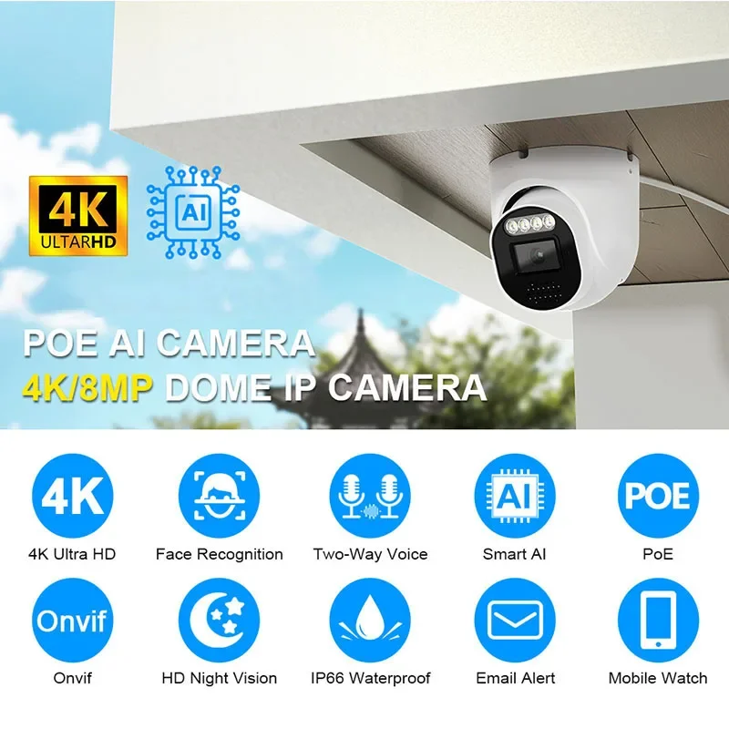 Metal Turret Dome 8 Channels K - Home Security Systems With Cameras recension och pris