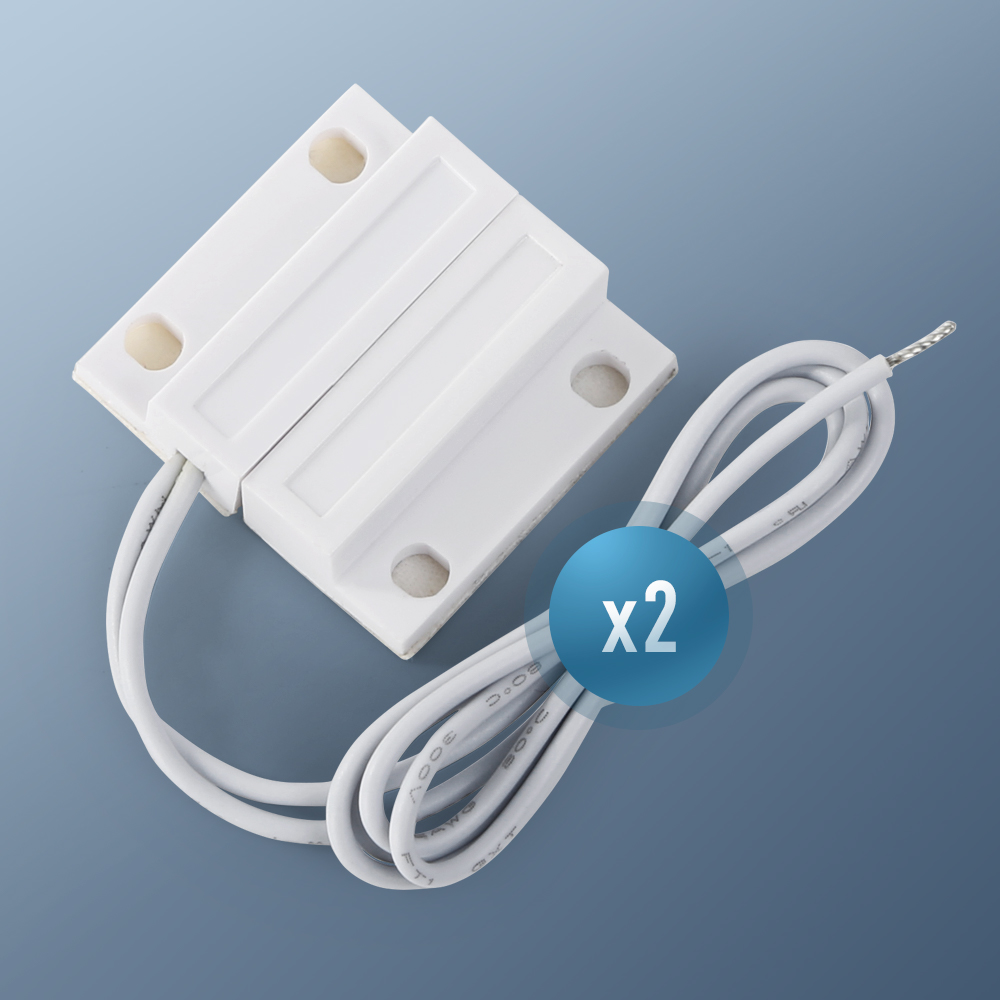 2* Wired Door/Window Sensors F - Home Security Zones recension och pris