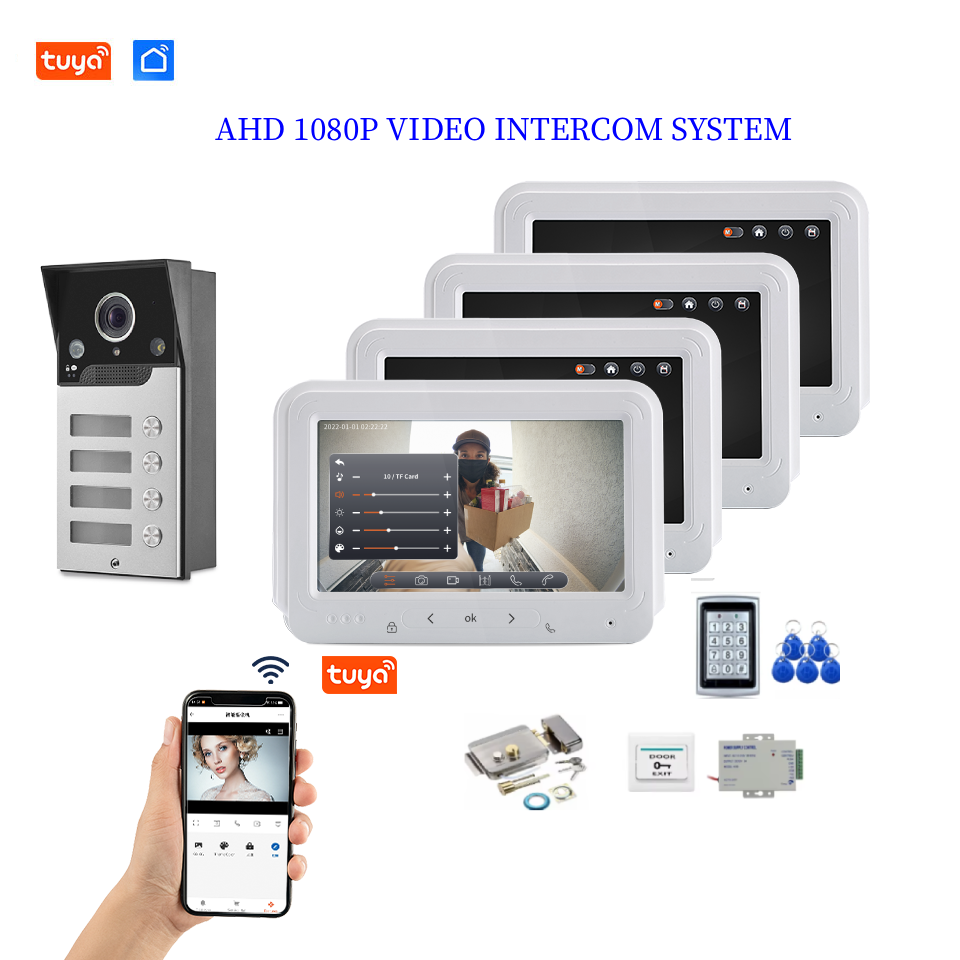 Smart Video Intercom System 2/ - Home Security Uk recension och pris