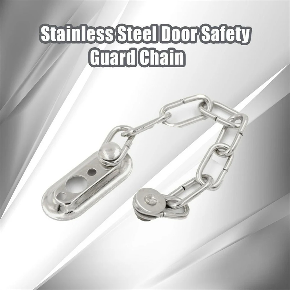 1 Pc Stainless Steel Security  - Door Chain Guard recension och pris