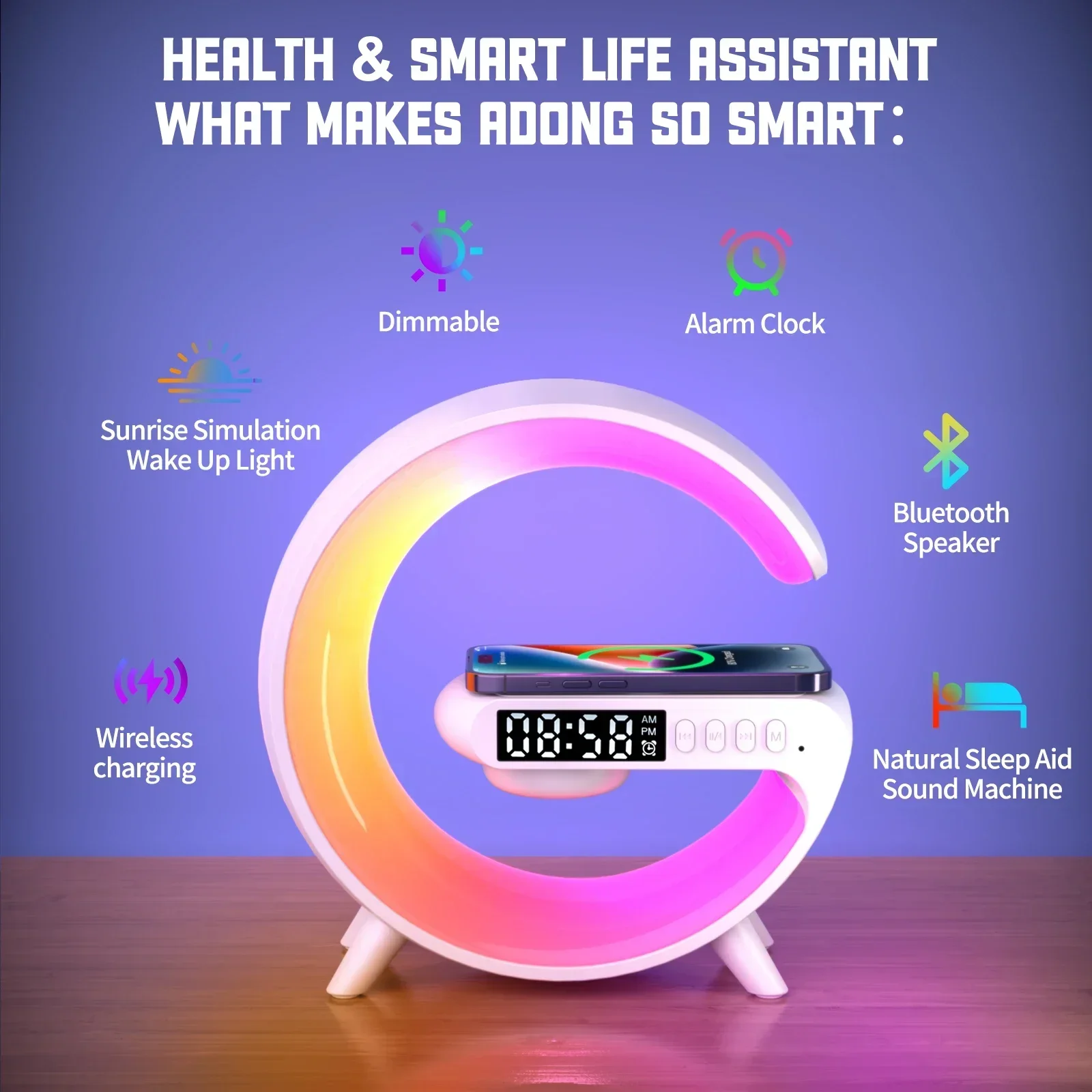 Multifunction Wireless Charger - Home Security Wireless recension och pris